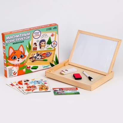 Магнитный конструктор Животные_1