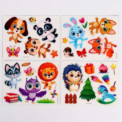 Магнитный конструктор Животные 3_1