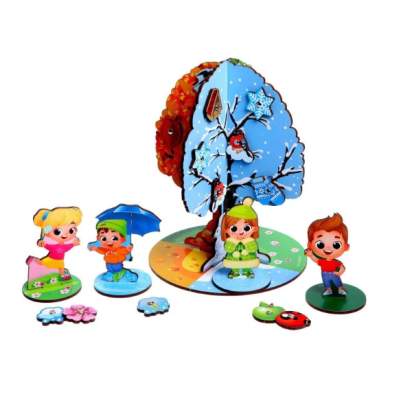 Настольная игра Магнитная яблоня_1