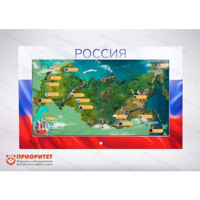 Интерактивная панель Цвета России_1