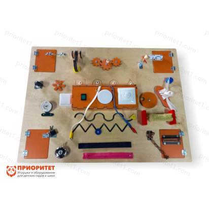 Бизиборд со световыми эффектами «Солнечное настроение»-02