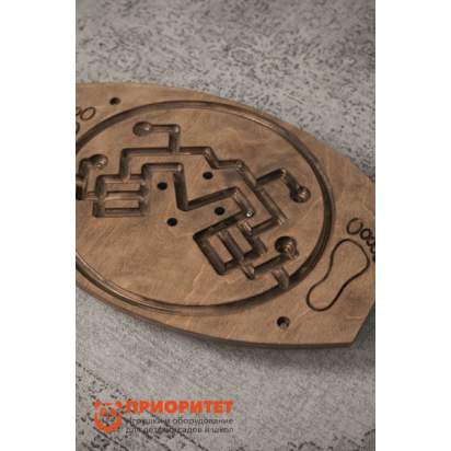 Балансировочная доска-лабиринт «Для ножек» №4 (покрытая маслом) 1