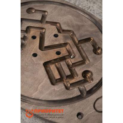 Балансировочная доска-лабиринт «Для ножек» №4 (покрытая маслом) 3