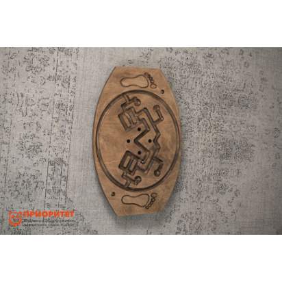 Балансировочная доска-лабиринт «Для ножек» №4 (покрытая маслом)4