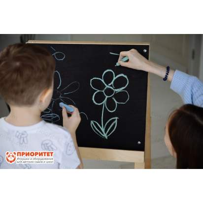 Мольберт двухсторонний «Красочные истории» (натуральный)_13