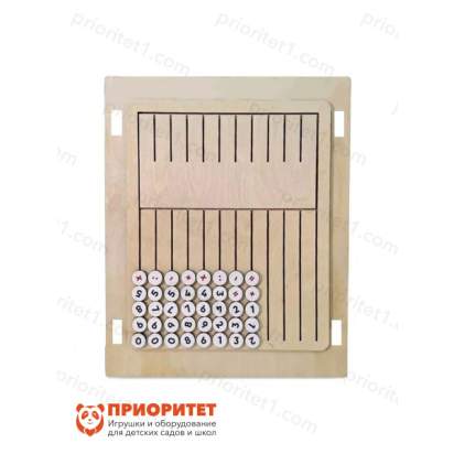 Тактильно-развивающая панель Цифры