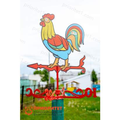 Флюгер «Красочный петушок малый»_1