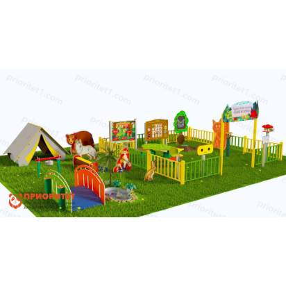 Туристическая площадка «Привал на полянке» (Комплект Про 2)_1