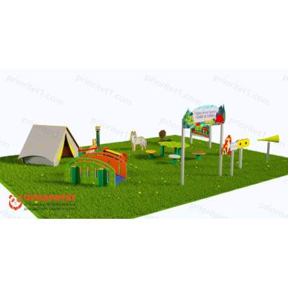 Туристическая площадка «Привал на полянке» (Комплект Оптима 1) 4_1