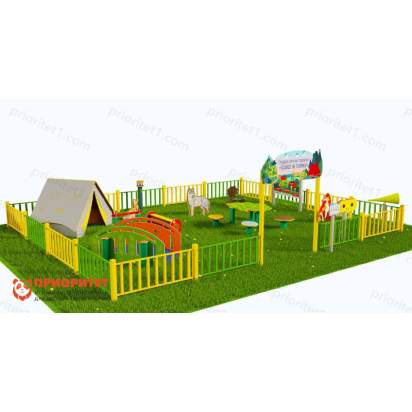 Туристическая площадка «Привал на полянке» (Комплект Оптима 2) 4_1