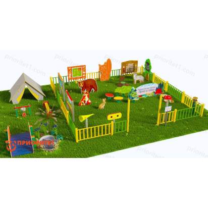 Туристическая площадка «Привал на полянке» (Комплект Максимальный 2)_1