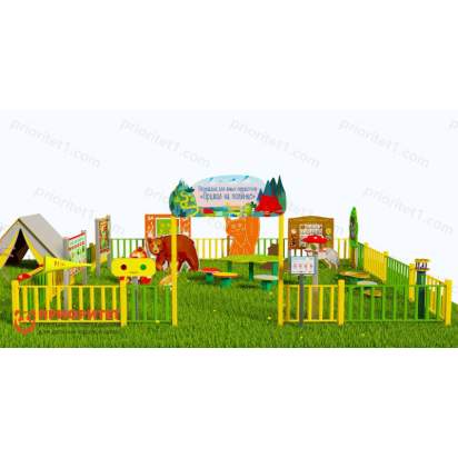 Туристическая площадка «Привал на полянке» (Комплект Максимальный 2) 5_1