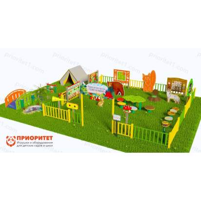 Туристическая площадка «Привал на полянке» (Комплект Максимальный ) 4_1