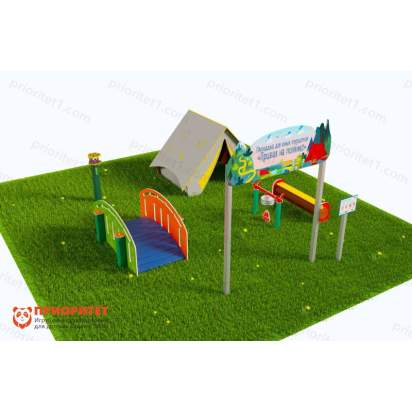 Туристическая площадка «Привал на полянке» (Комплект Мини 1) 2_1