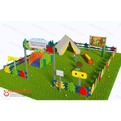 Туристическая площадка «Привал на полянке» (Комплект Лайт 3) 2_1