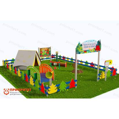 Туристическая площадка «Привал на полянке» (Комплект Лайт 3) 3_1