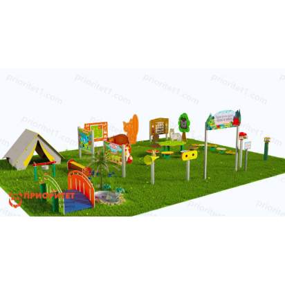 Туристическая площадка «Привал на полянке» (Комплект Максимальный 1)_1