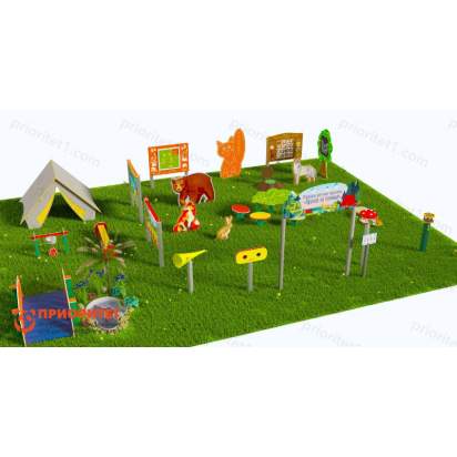 Туристическая площадка «Привал на полянке» (Комплект Максимальный 1) 3_1