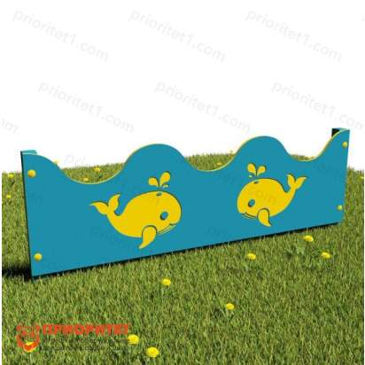 Забор «Киты» (Модель 1)