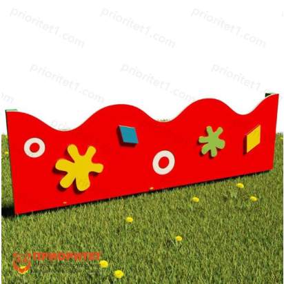 Забор «Морские сокровища» (Модель 2)