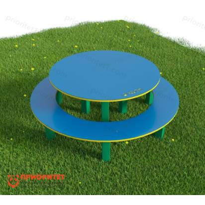 Стол для творчества «Круглый стол»_1