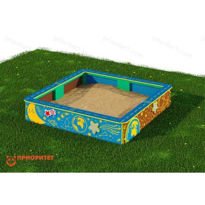 Комплект «Песочница с ПДД». Космос. 200х200х30 (1)_1