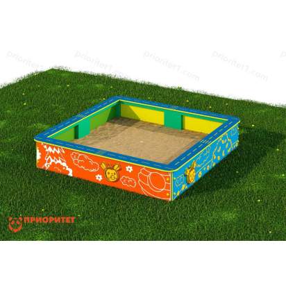 Комплект «Песочница с ПДД». Пчёлки. 150х150х30 2_1