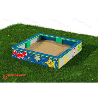 Комплект «Песочница с ПДД». Море. 250х250х30_1