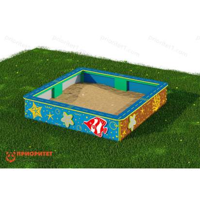 Комплект «Песочница с ПДД». Море. 250х250х30 2_1