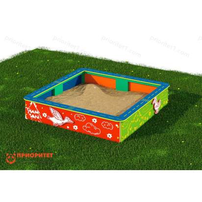 Комплект «Песочница с ПДД». Природа. 250х250х30 (2)_1