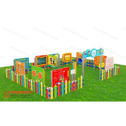 Дидактическая площадка «Любознайкино» Мини плюс. 16 игровых модулей (1)_1