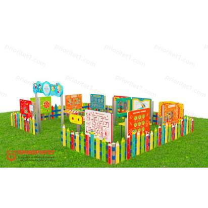 Дидактическая площадка «Любознайкино» Оптима плюс. 16 игровых модулей (1)_1