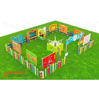 Дидактическая площадка «Любознайкино» Профи плюс. 16 игровых модулей (1)_1