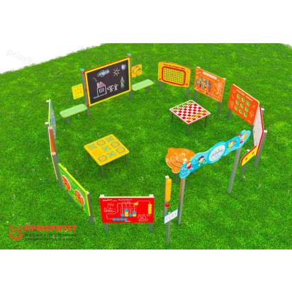 Дидактическая площадка «Любознайкино» Люкс. 8 игровых модулей (1)_1