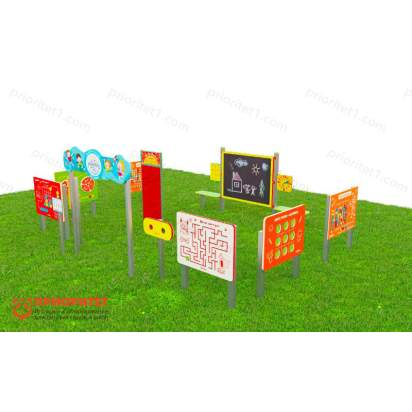 Дидактическая площадка «Любознайкино» Супер премиум. 6 игровых модулей (3)_1