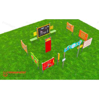 Дидактическая площадка «Любознайкино» Супер премиум. 6 игровых модулей (4)_1