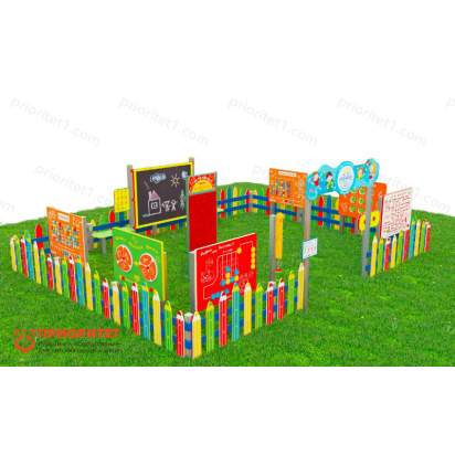 Дидактическая площадка «Любознайкино» Супер премиум плюс. 6 игровых модулей (2)_1