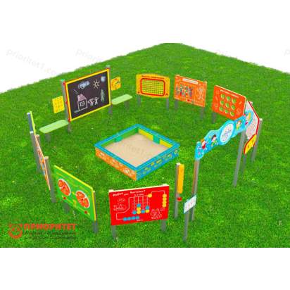 Дидактическая площадка «Любознайкино» Элит. 16 игровых модулей (1)_1