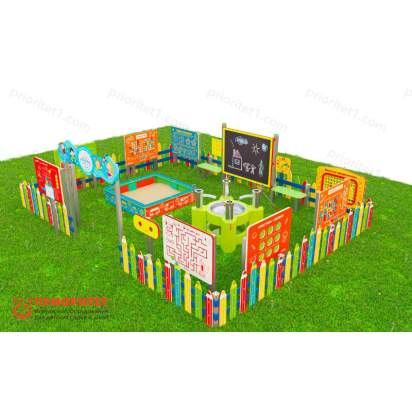 Дидактическая площадка «Любознайкино» Элит премиум плюс. 8 игровых модулей (2)_1