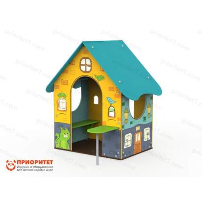 Домик «Коты» со столиком (УФ печать)_1