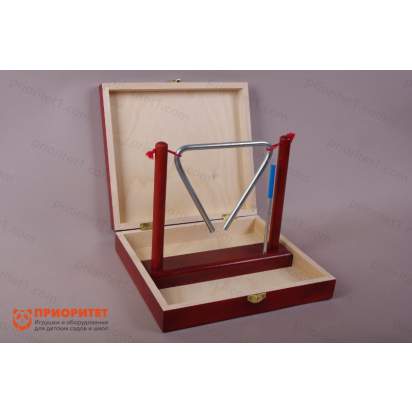 Треугольник музыкальный 14 см. на подставке 1_1