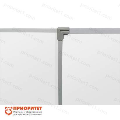 Двухэлементная магнитно-маркерная доска 100х225 - алюминиевый профиль створка справа 150х752_1