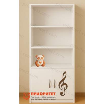 Шкаф скрипичный ключ Приоритет белый_1