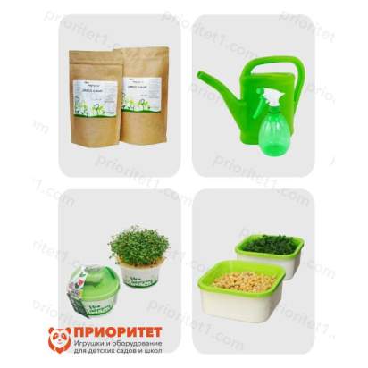 Обучающий комплект АГРОлаборатория (1 стеллаж) для ФП Кадры в АПК1_2