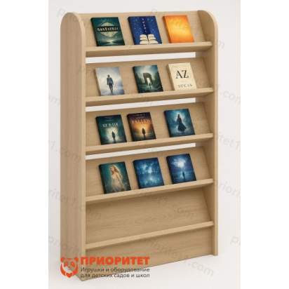 Стеллаж выставочный 100х40х150_1