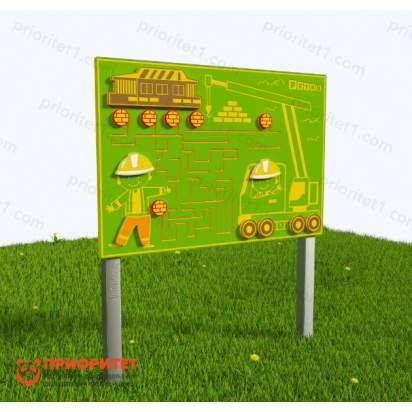 Игровой развивающий модуль Весёлая стройка_1