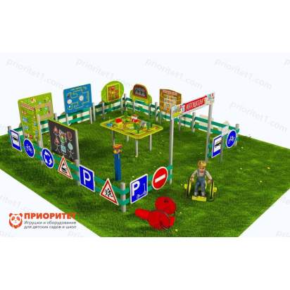 Детская профориентационная игровая площадка АВТОШКОЛА (Оптима-3) (3)_1