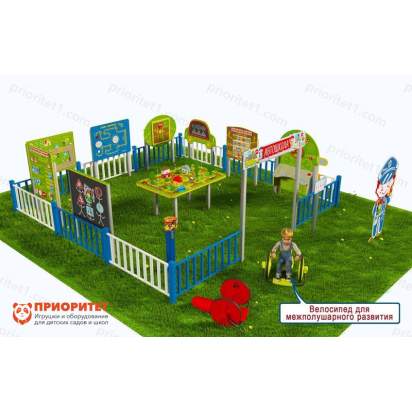 Детская профориентационная игровая площадка АВТОШКОЛА (Стандарт-2) (2)_1