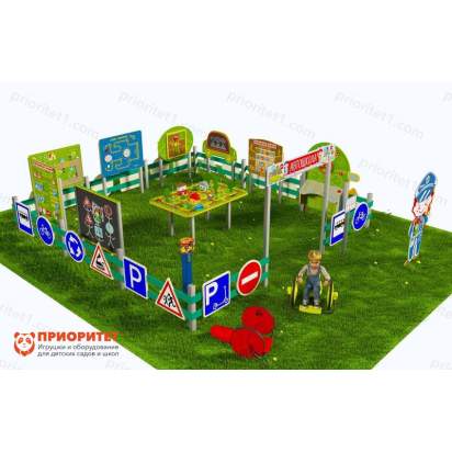 Детская профориентационная игровая площадка АВТОШКОЛА (Стандарт-3) (2)_1