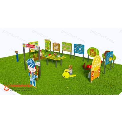 Детская профориентационная игровая площадка АВТОШКОЛА (Максимальная-1) (2)_1